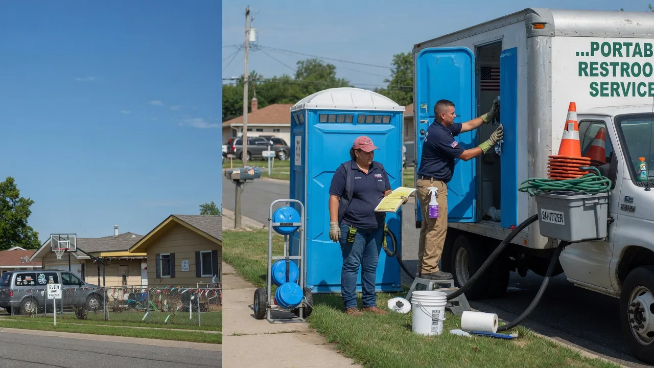 Portable Toilet Rental in Spangler, PA near me